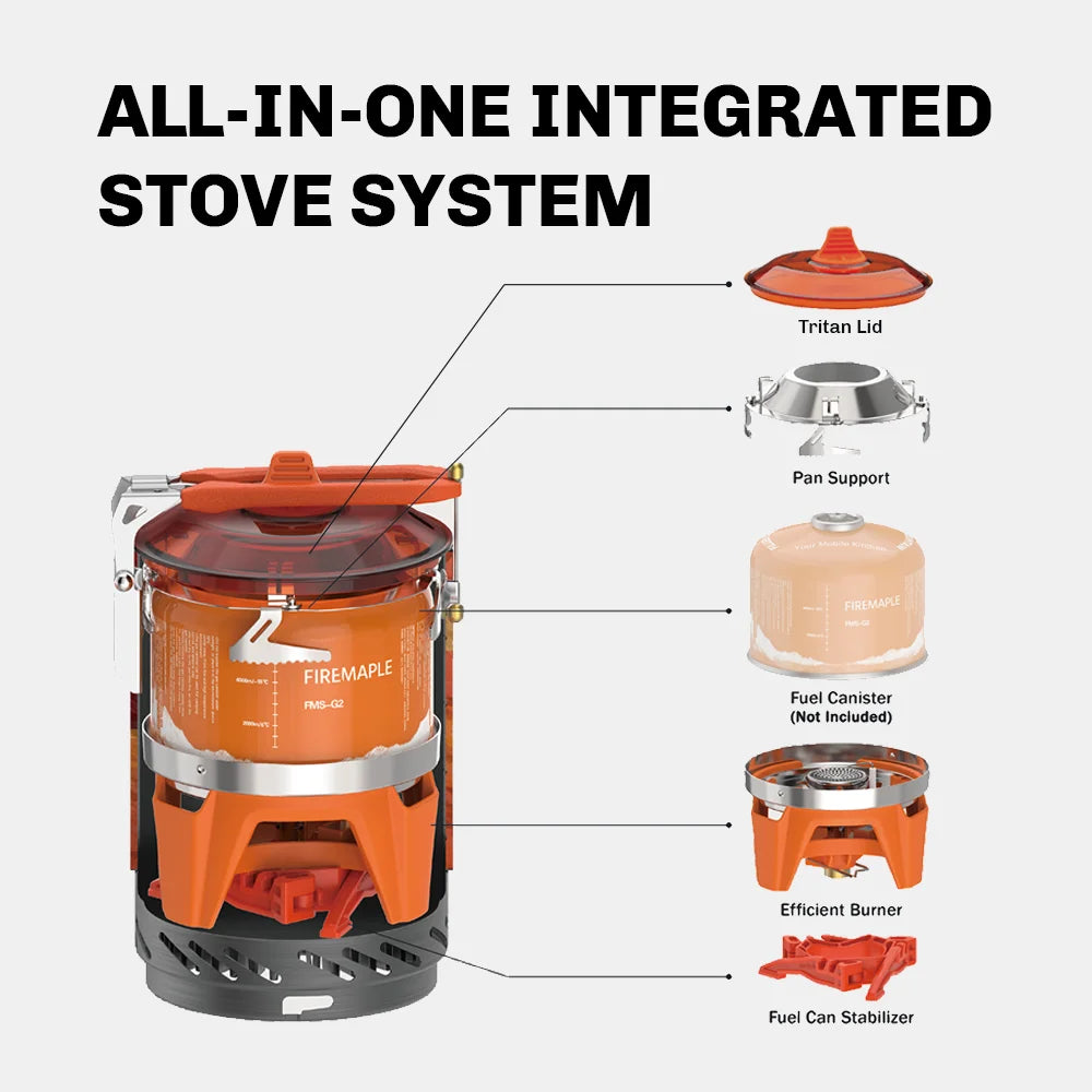 Fire Maple X2 Portable Camping Gas Stove System