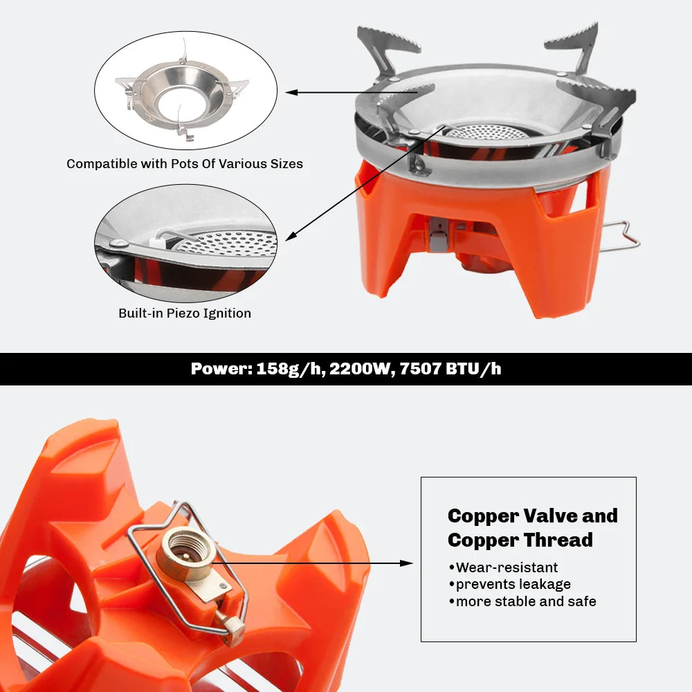 Fire Maple X2 Portable Camping Gas Stove System