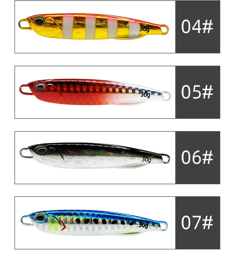 2021 Japan Metal Cast Jig Spoon Fishing Lure