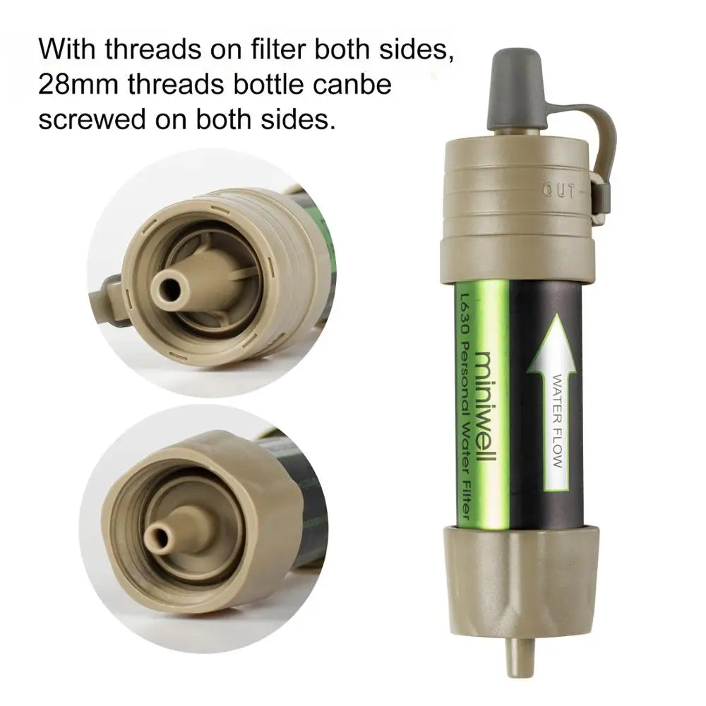 Miniwell L630 Personal Water Filter Straw