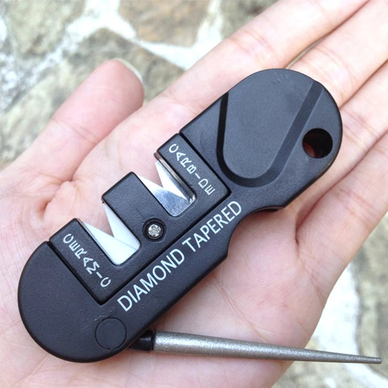 Portable Outdoor Pocket Knife Sharpener