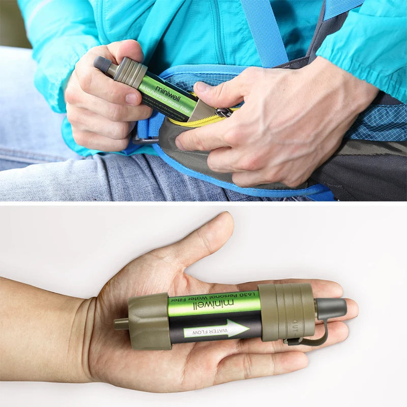 Miniwell L630 Personal Water Filter Straw