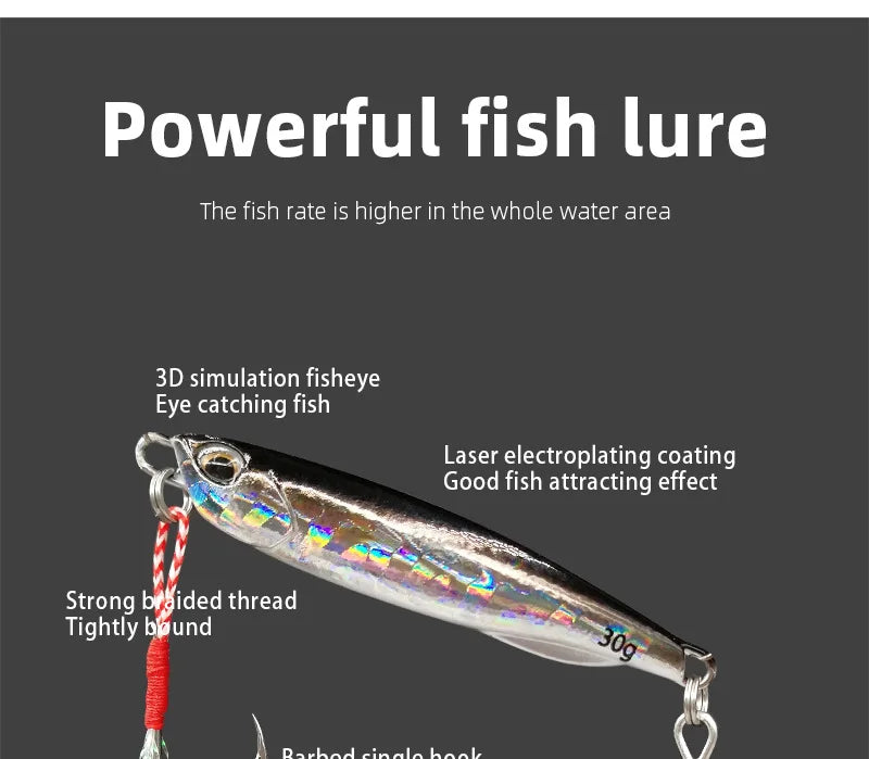 2021 Japan Metal Cast Jig Spoon Fishing Lure