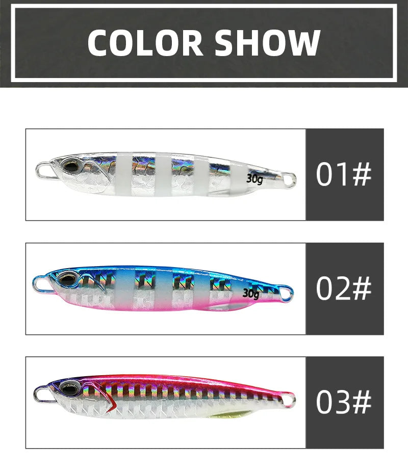2021 Japan Metal Cast Jig Spoon Fishing Lure