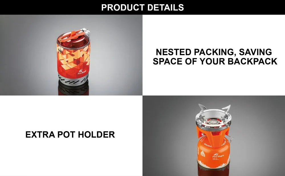Fire Maple X2 Portable Camping Gas Stove System