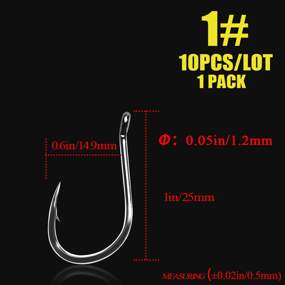 Gamakatsu Iseama High Carbon Fishing Hooks (10pcs)