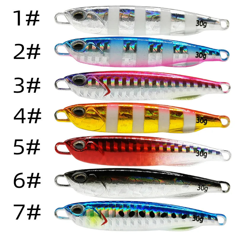 2021 Japan Metal Cast Jig Spoon Fishing Lure
