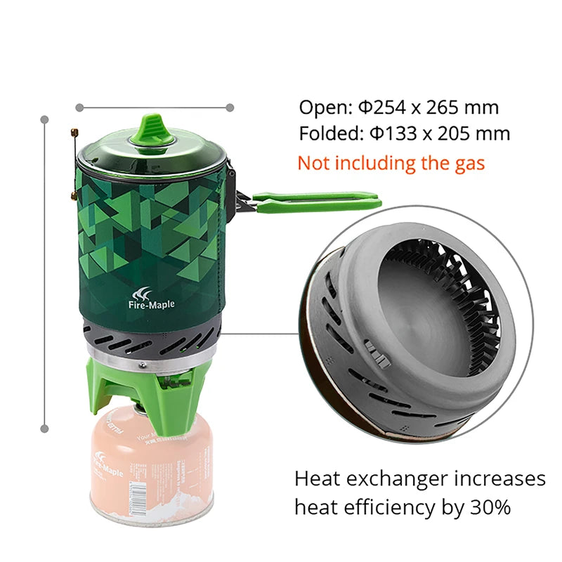 Fire Maple X2 Portable Camping Gas Stove System