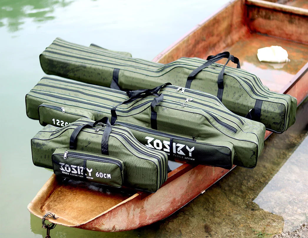 Portable Foldable Fishing Rod Storage Bag