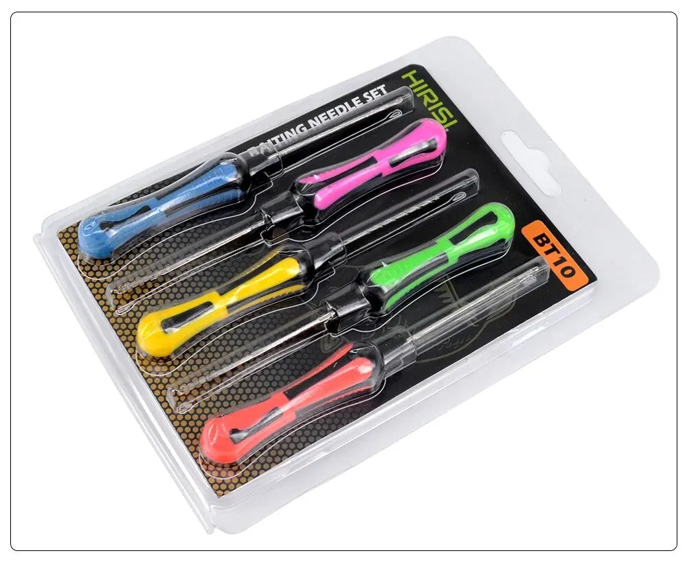 Hirisi 5pcs Carp Fishing Bait Needle Set