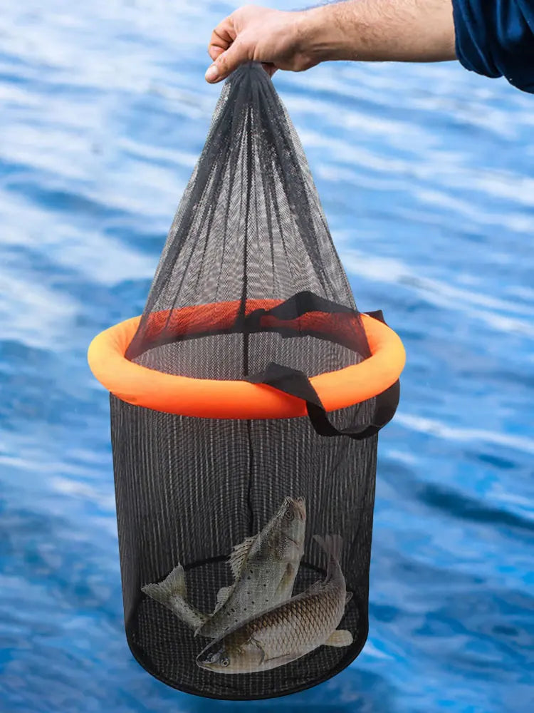 Floating Collapsible Fishing Bait Basket