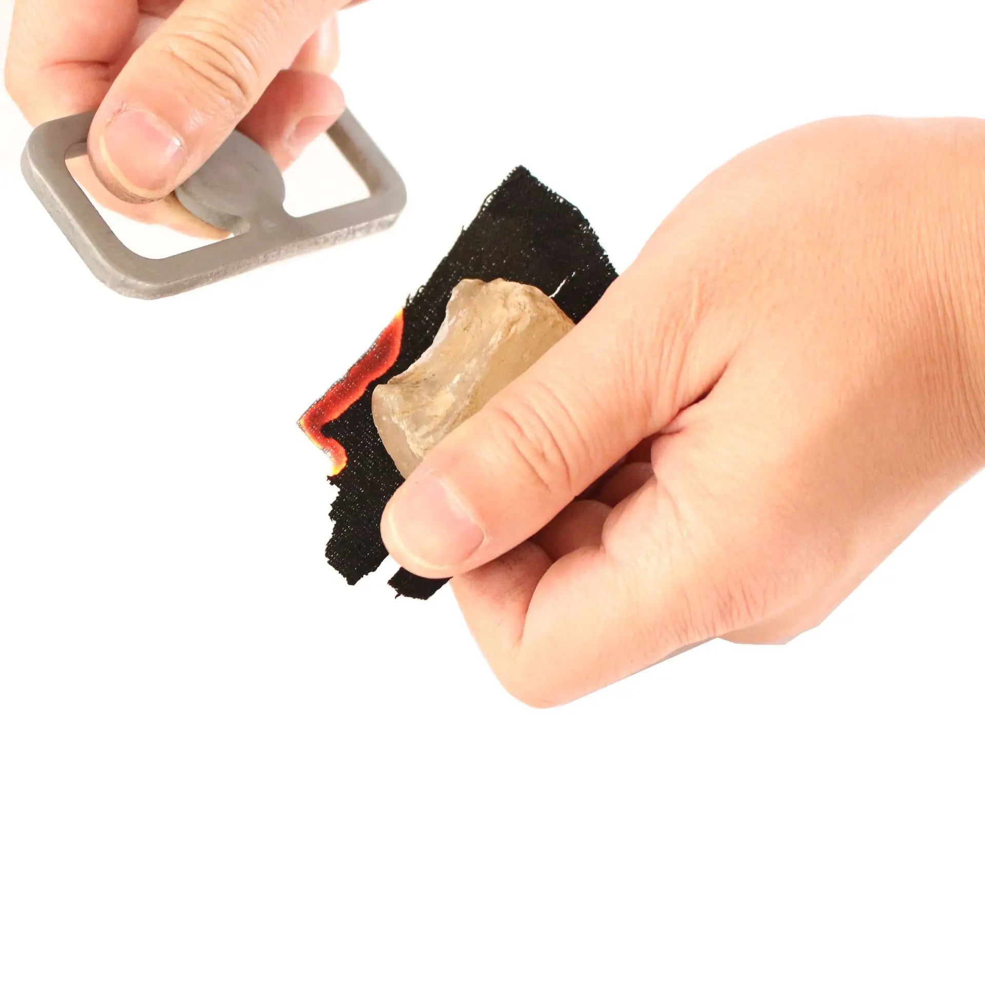 High Carbon Steel Flint Fire Starter Tool