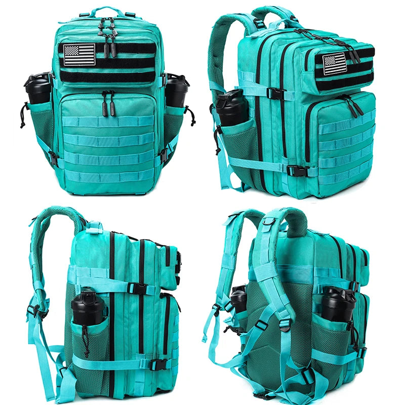 LHI 45L Hiking Backpack – Waterproof Tactical Camping & Trekking Rucksack