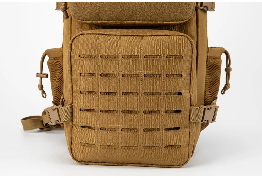 25L Tactical MOLLE Backpack with Bottle Holder
