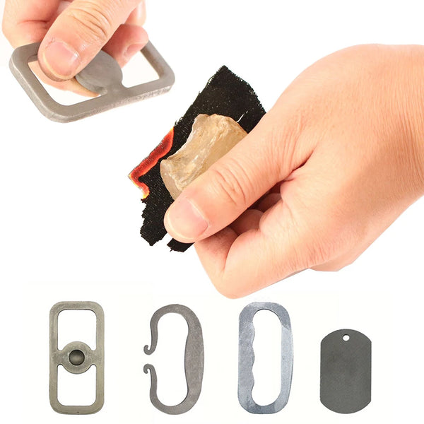 High Carbon Steel Flint Fire Starter Tool