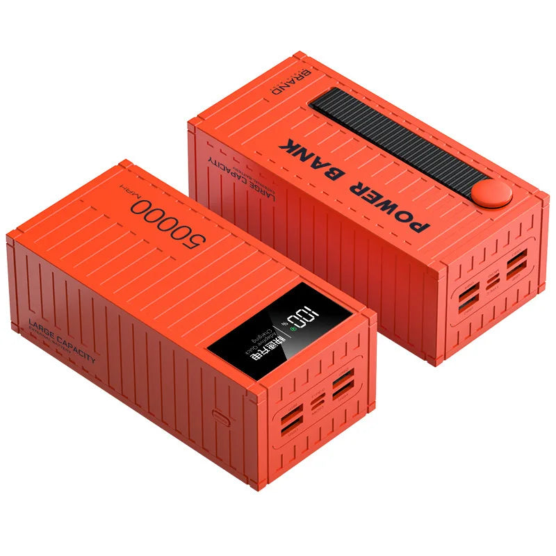 50000mAh Portable Power Bank – 120W Fast Charging, 6 Ports