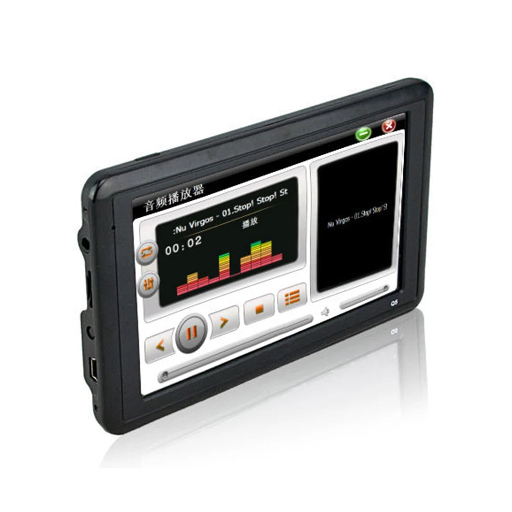 5-Inch Portable GPS Navigator – 8GB Internal Storage, Supports Up to 32GB Card
