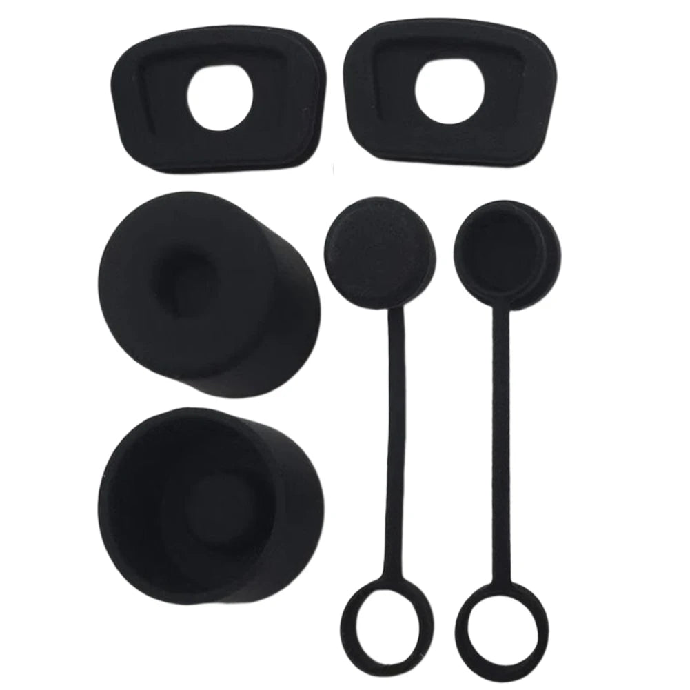 6PC Silicone Spill-Proof Straw Stopper Set for Stanley Cups