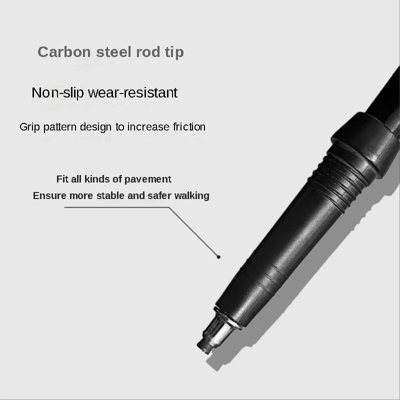 2PCS Trekking Poles – Ultralight Adjustable Hiking Sticks with Quick Lock