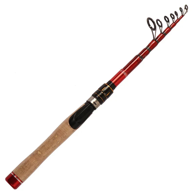 Carbon Fiber Telescopic Fishing Rod 1.6m–2.7m