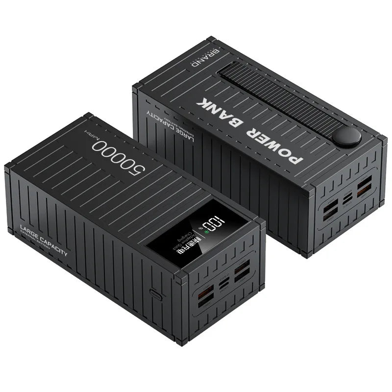 50000mAh Portable Power Bank – 120W Fast Charging, 6 Ports