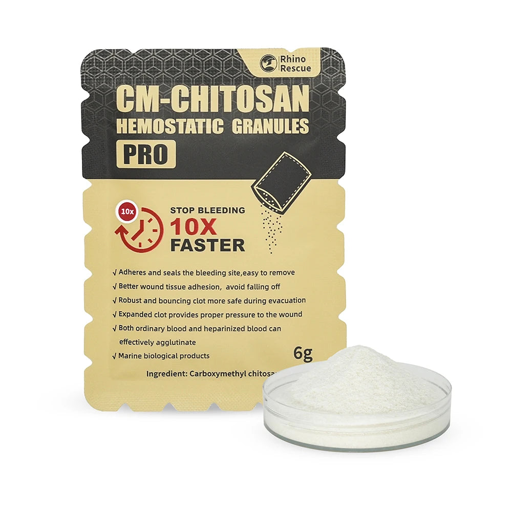 RHINO RESCUE 6g Chitosan Hemostatic Granules