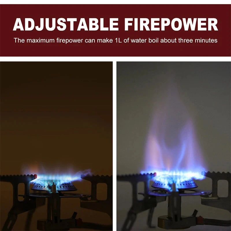 Camping Gas Stove – Portable Folding 3500W Outdoor Backpacking Stove