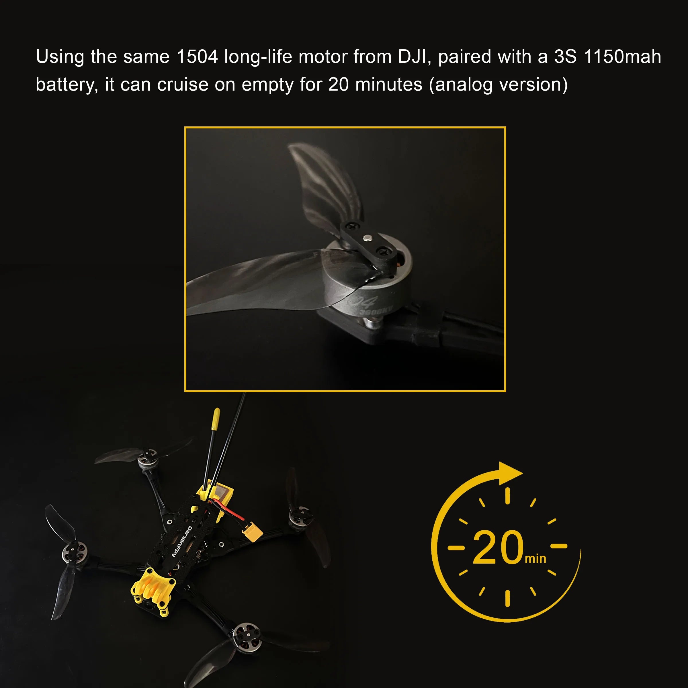 DarwinFPV FoldApe4 4-Inch Folding FPV Drone