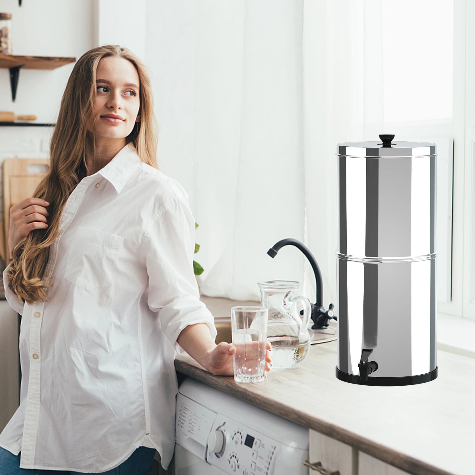 Gravity Water Filter System – Portable Filtration Bucket