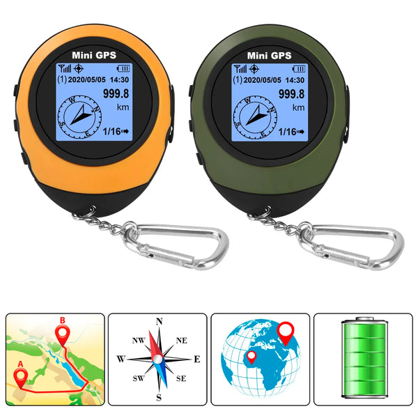 Mini Handheld GPS Navigator with Compass & Altimeter