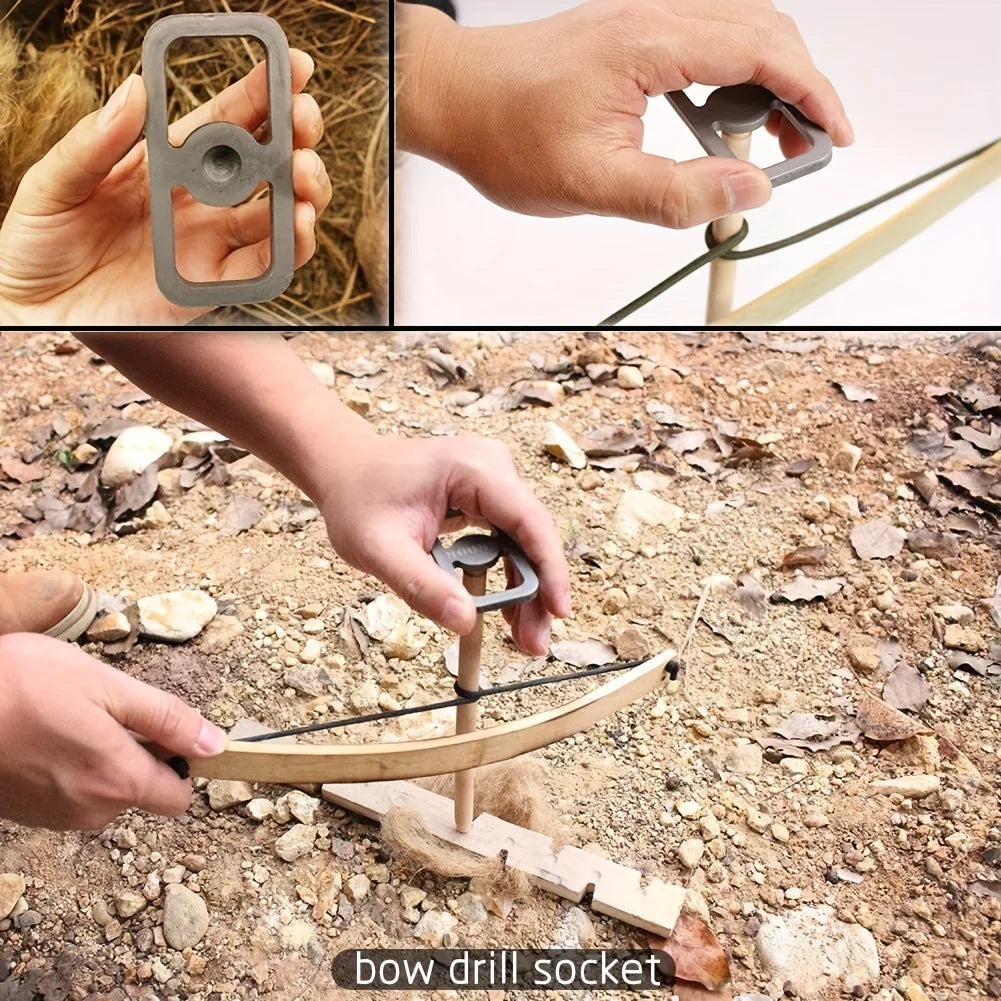High Carbon Steel Flint Fire Starter Tool