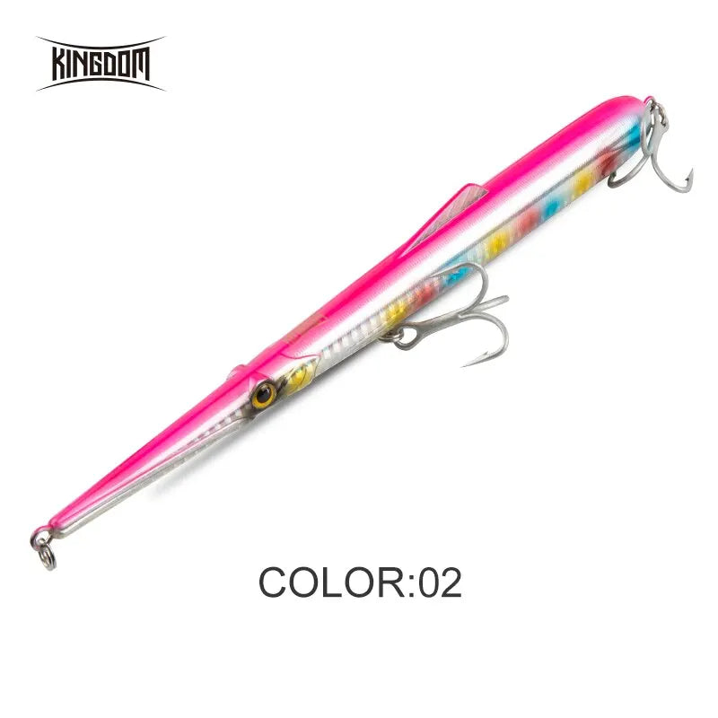 ingdom Fishing Lure – Sinking & Floating Pencil Hard Bait
