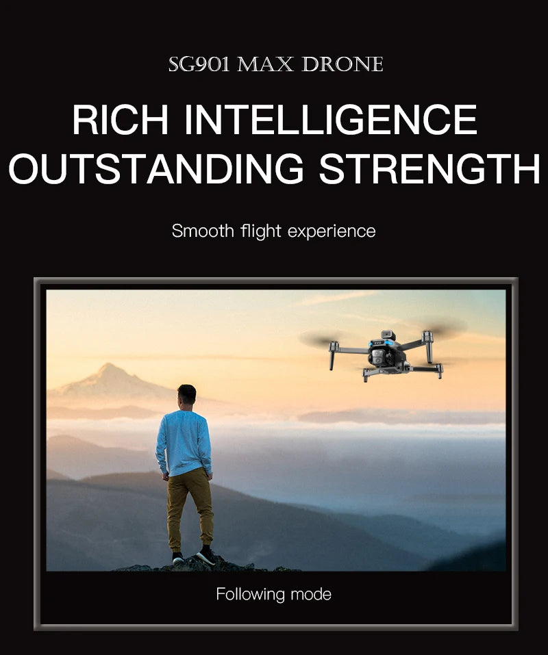 SG901 MAX GPS Drone – 8K Camera, Obstacle Avoidance