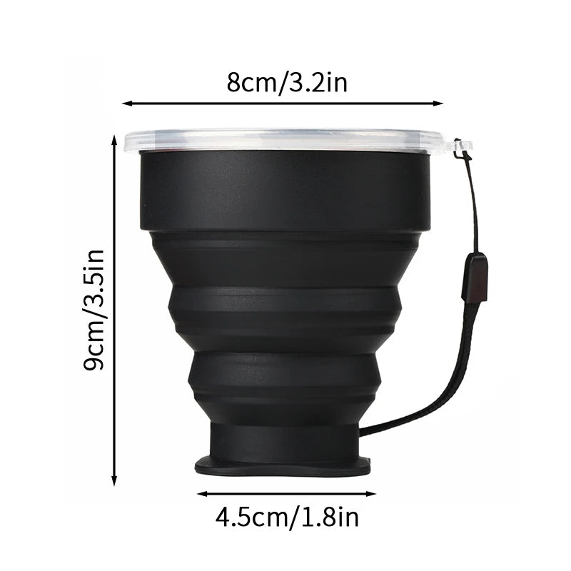 300ml Collapsible Silicone Camping Cup