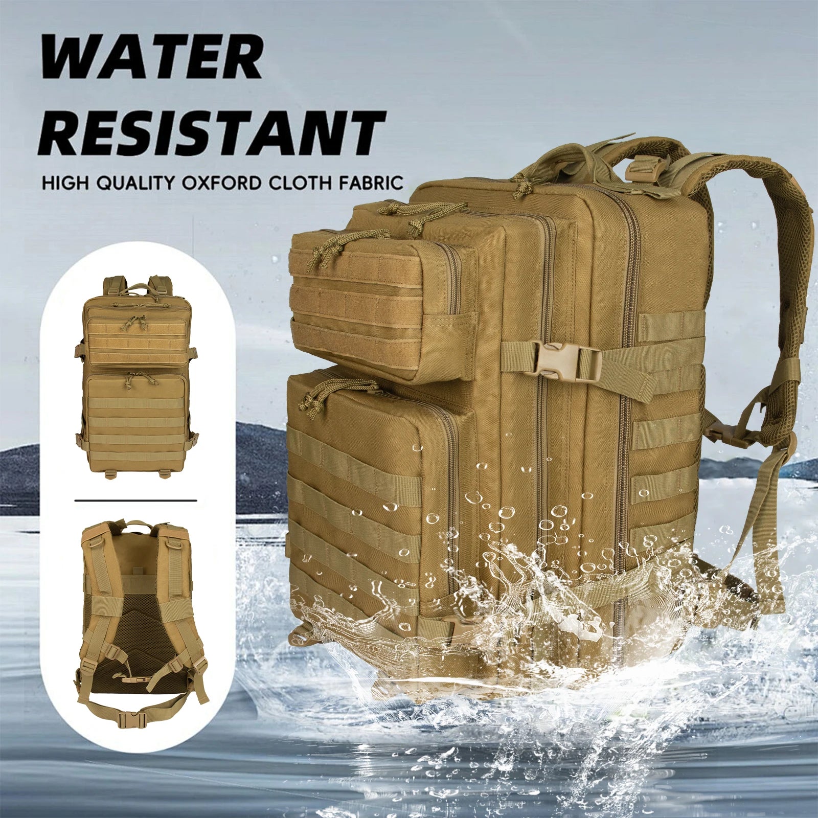 30L/45L Tactical Hiking Hunting Backpack