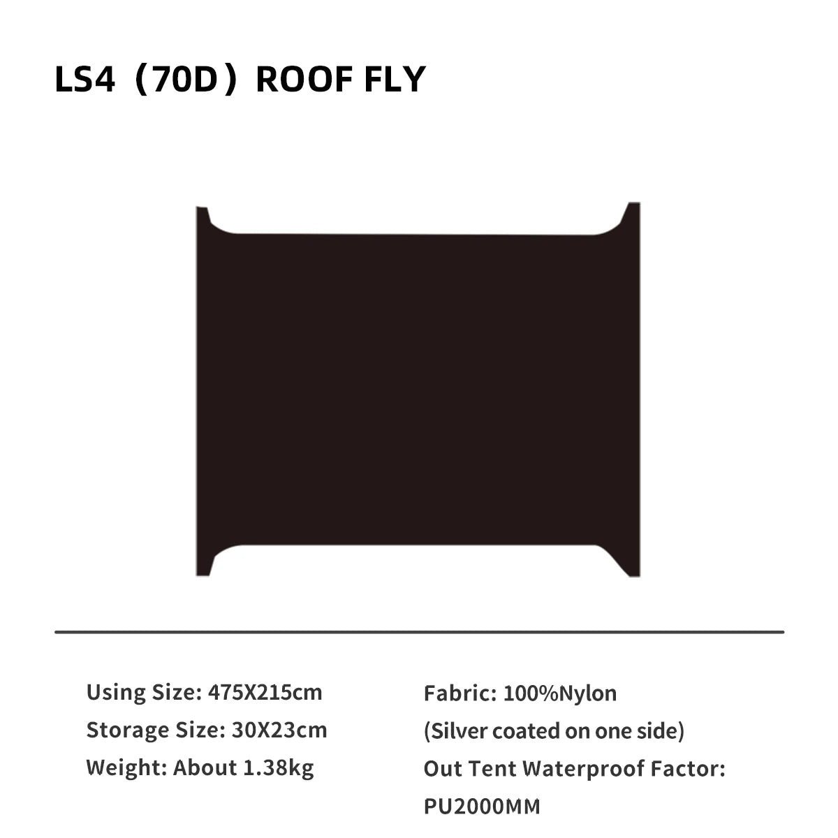 MOBI GARDEN LS4 Camping Tunnel Tent