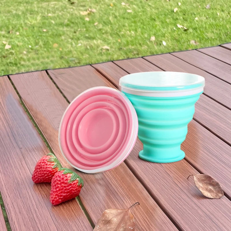 300ml Collapsible Silicone Camping Cup