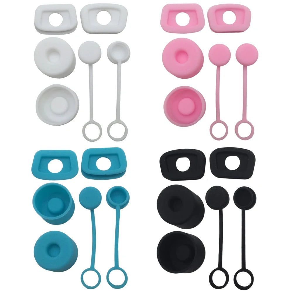 6PC Silicone Spill-Proof Straw Stopper Set for Stanley Cups