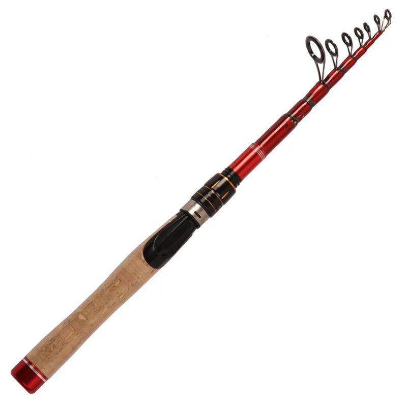Carbon Fiber Telescopic Fishing Rod 1.6m–2.7m