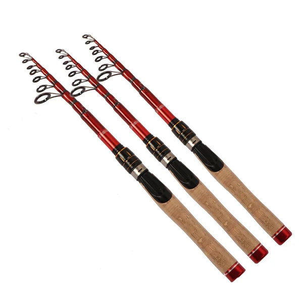 Carbon Fiber Telescopic Fishing Rod 1.6m–2.7m