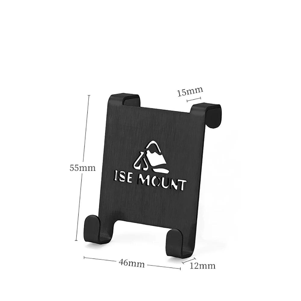 Camping Canister Hanger Clip – Metal Gas Canister Hook for Butane Tanks