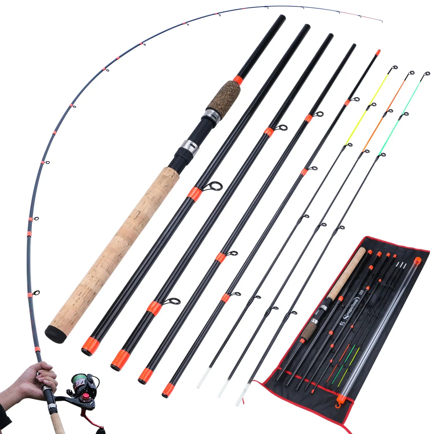 Sougayilang 3M Carbon Feeder Fishing Rod