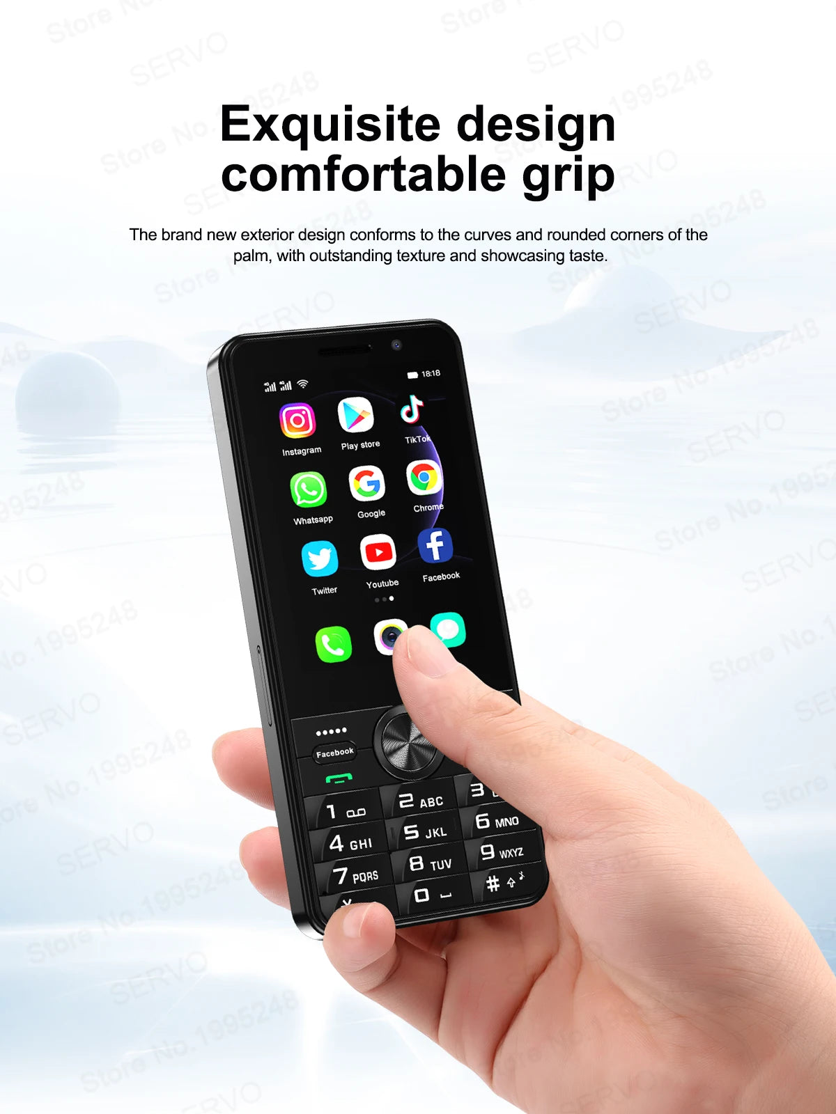 SERVO F24 PRO 4G Android Smartphone 3.5"