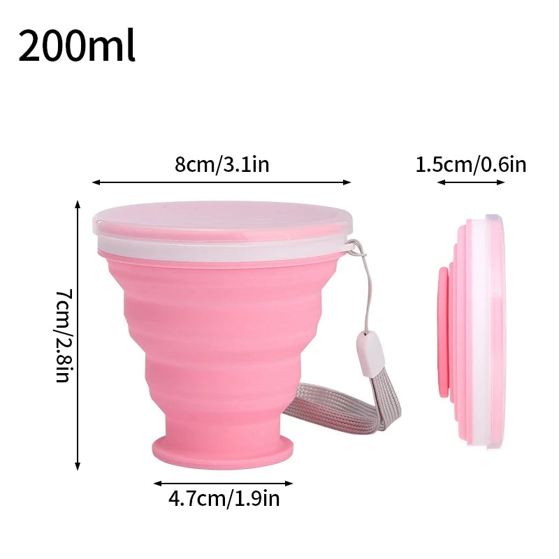 300ml Collapsible Silicone Camping Cup