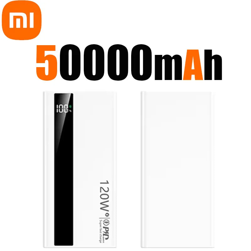 Xiaomi 500000mAh Power Bank – 120W Super Fast Portable Charger