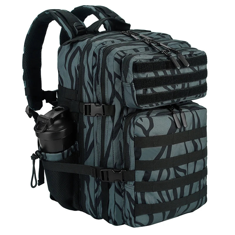 LHI 45L Hiking Backpack – Waterproof Tactical Camping & Trekking Rucksack