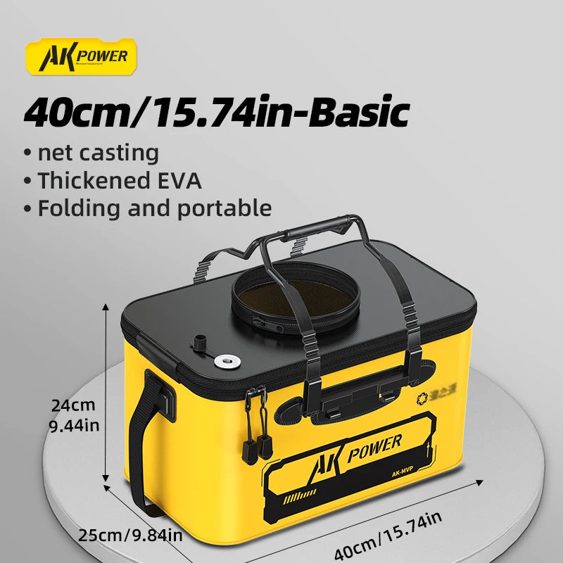 YUZHIYUAN Foldable Portable Fishing Bucket