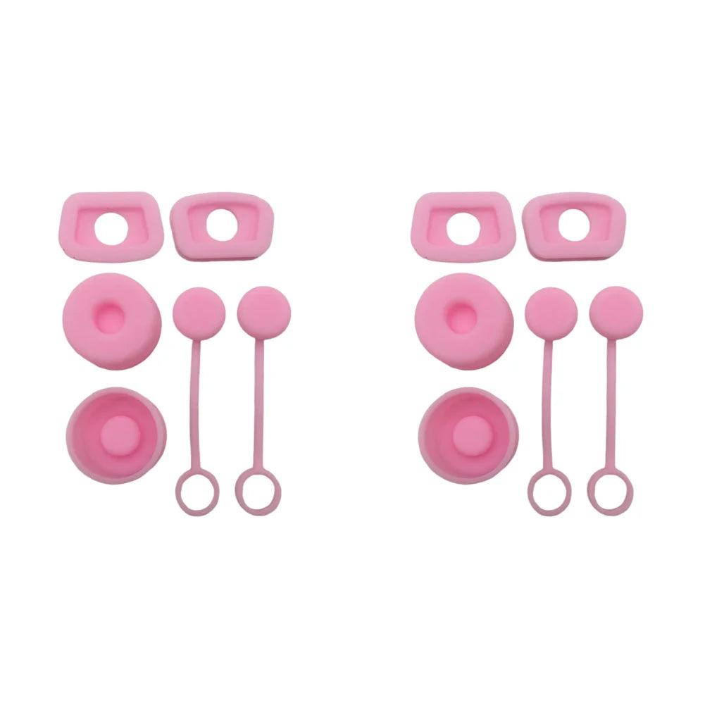 6PC Silicone Spill-Proof Straw Stopper Set for Stanley Cups