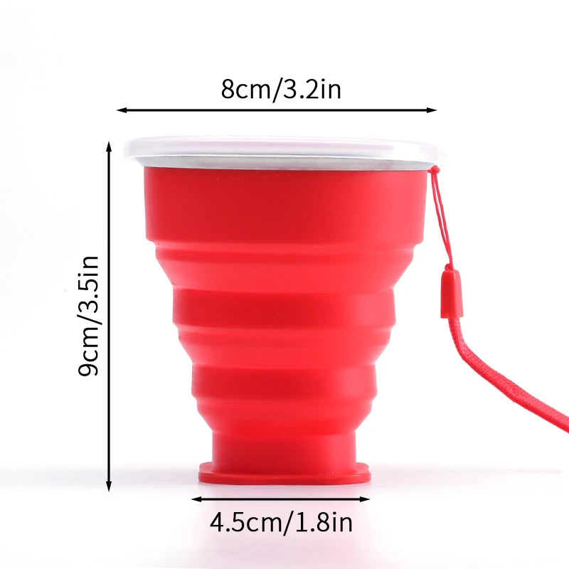 300ml Collapsible Silicone Camping Cup