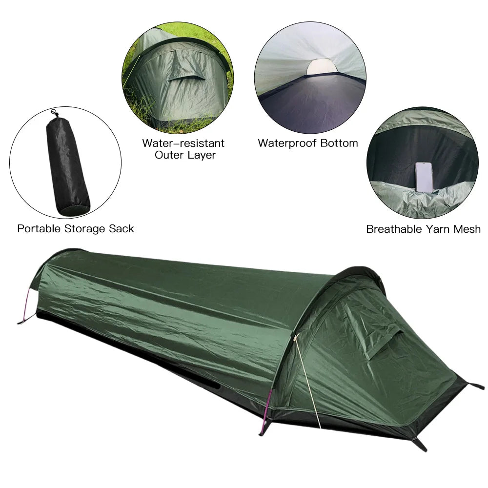 Backpacking Tent – Waterproof Lightweight Single-Person Camping & Hiking Tent